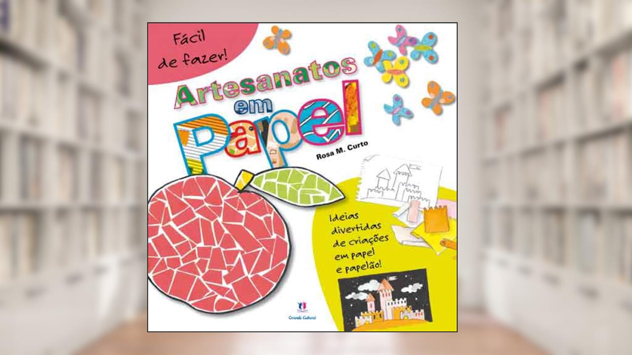 Capa de Artesanatos em papel, do autor Rosa Maria Curto