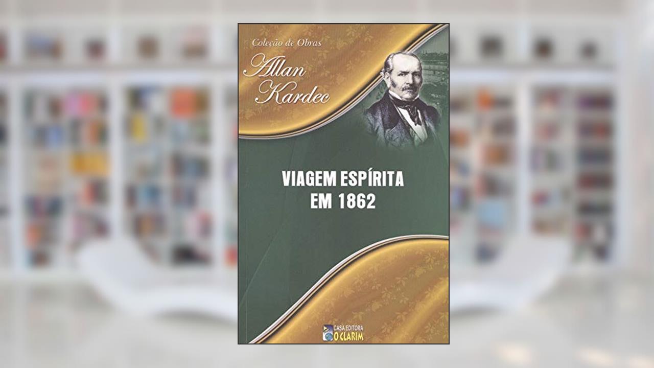 Capa de Viagem Espírita em 1862, do autor Capa Comum