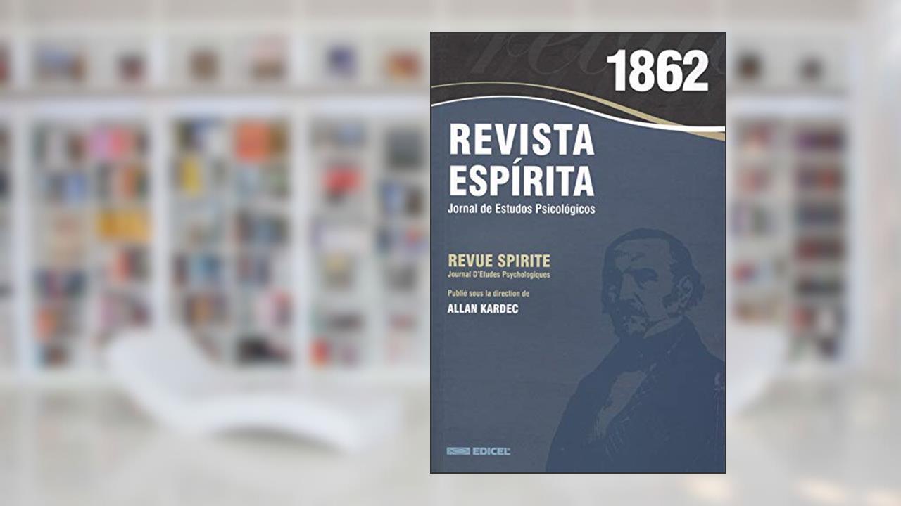 Capa de Revista espírita - 1862 - Ano V, do autor Allan Kardec