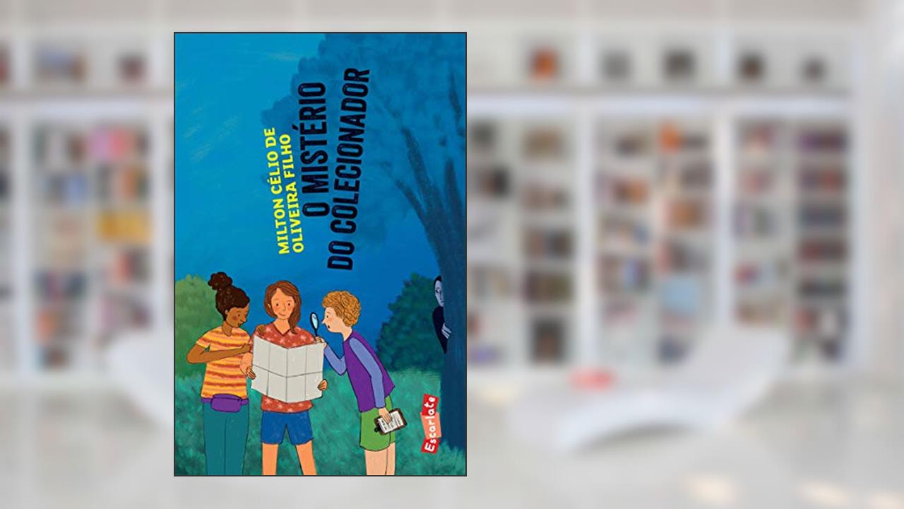 Capa de O mistério do colecionador, do autor Milton Célio de Oliveira Filho