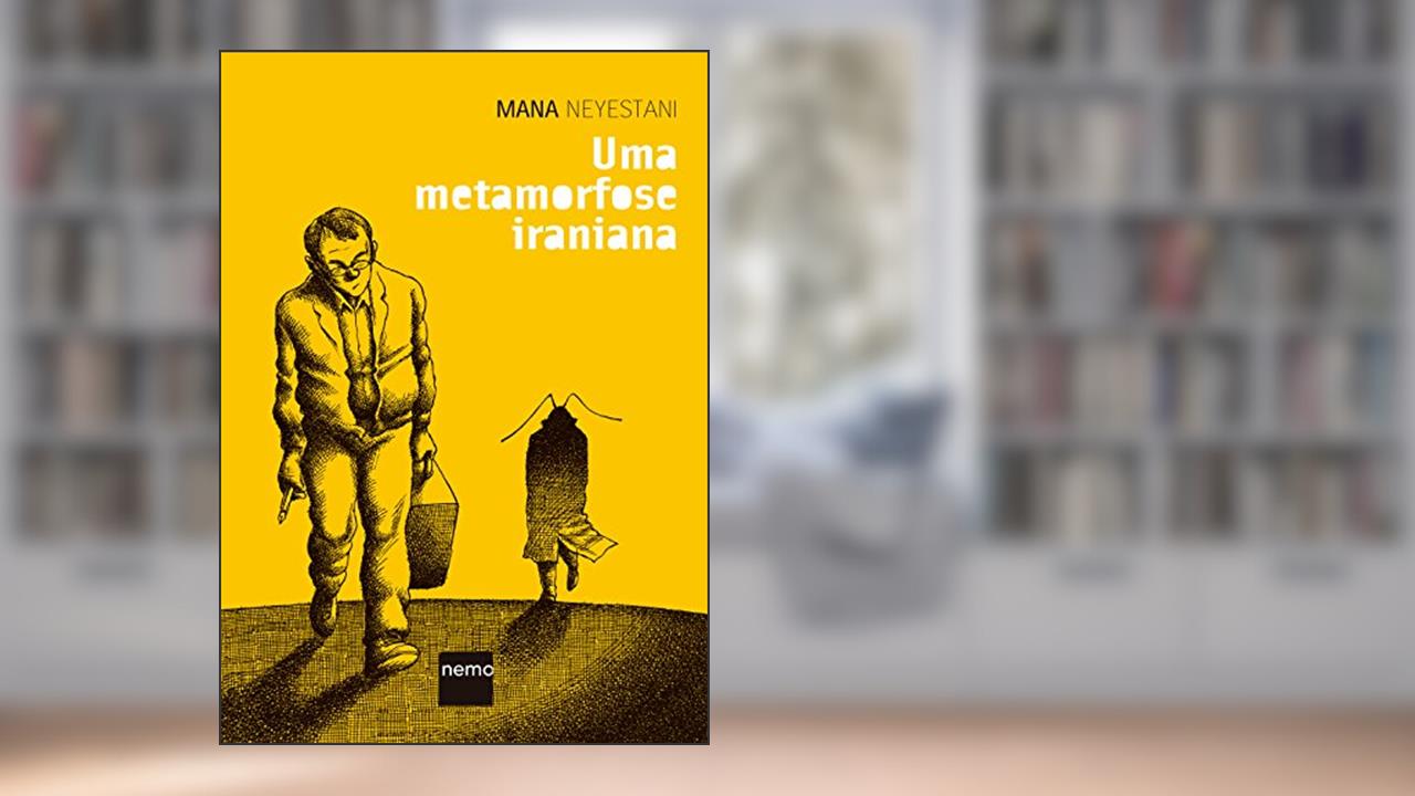 Capa de Uma metamorfose iraniana, do autor Mana Neyestani