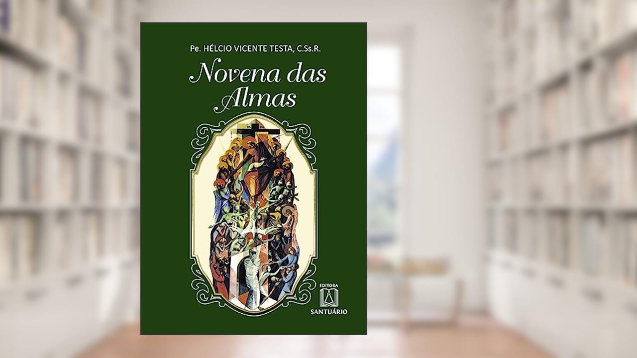 Capa de Novena das Almas, do autor C.Ss.R. Pe. Hélcio Vicente Testa