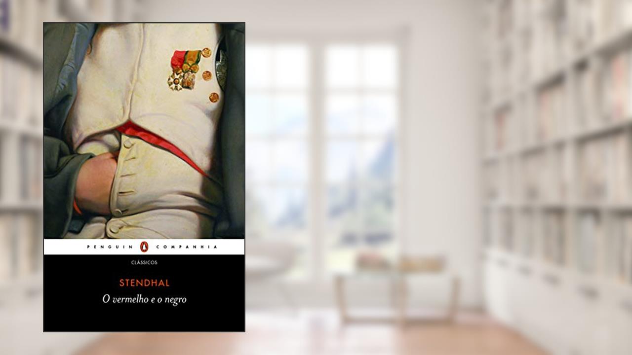 Capa de O vermelho e o negro, do autor Stendhal