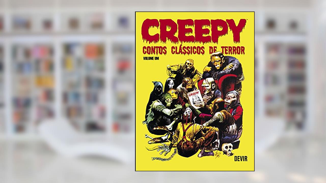 Capa de Creepy Contos Clássicos do Terror vol 1, do autor Archie Goodwin