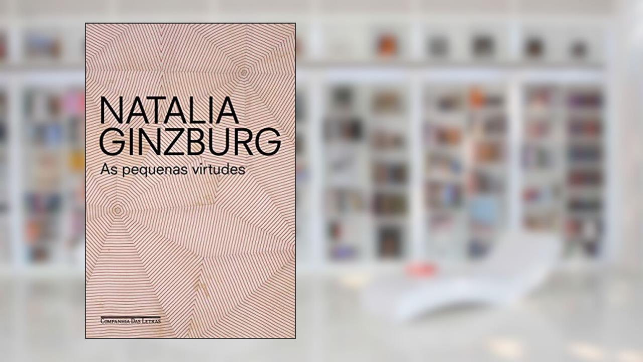 Capa de As pequenas virtudes, do autor Natalia Ginzburg