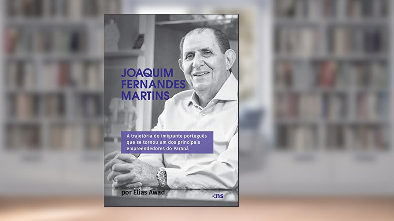Capa de JOAQUIM FERNANDES MARTINS, do autor ELIAS AWAD