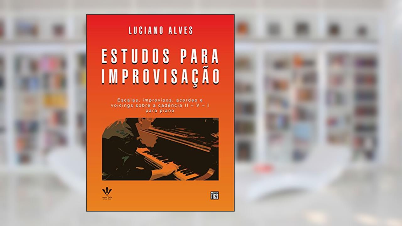 Capa de Estudos para improvisação, do autor Luciano Alves