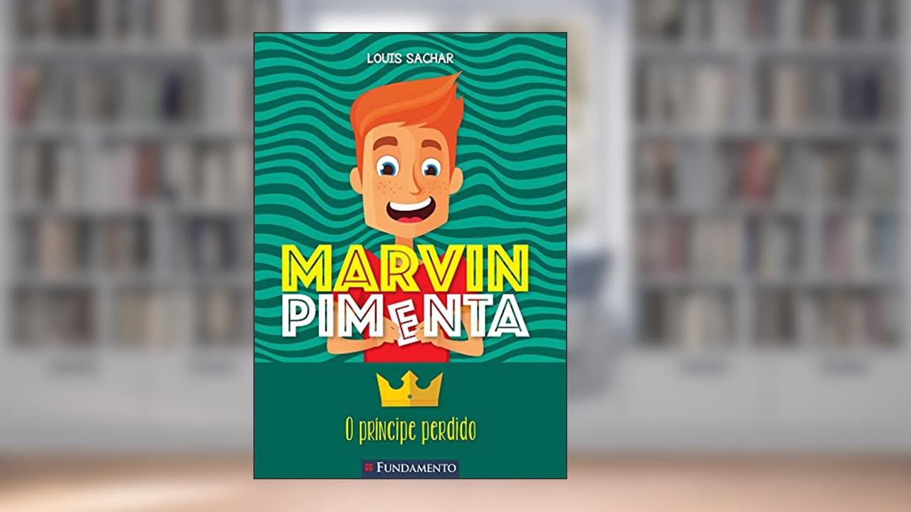 Capa de Marvin Pimenta - O Príncipe Perdido, do autor Louis Sachar