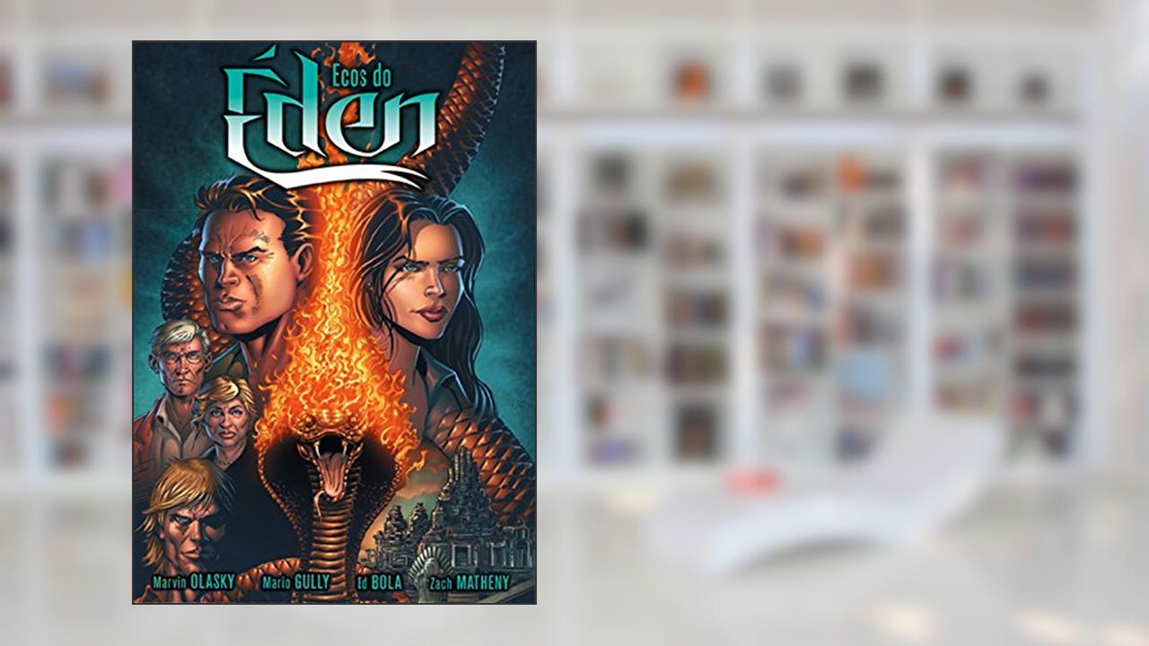 Capa de Ecos do Éden - Graphic Novel, do autor Marvin Olasky