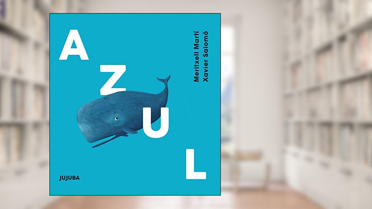Capa de Azul, do autor Meritxell Martí
