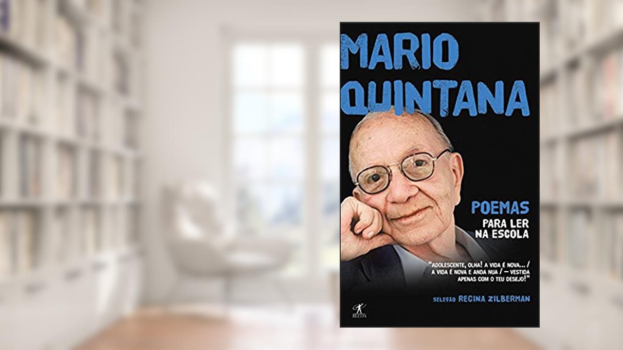 Capa de Poemas para ler na escola - Mário Quintana, do autor Mario Quintana
