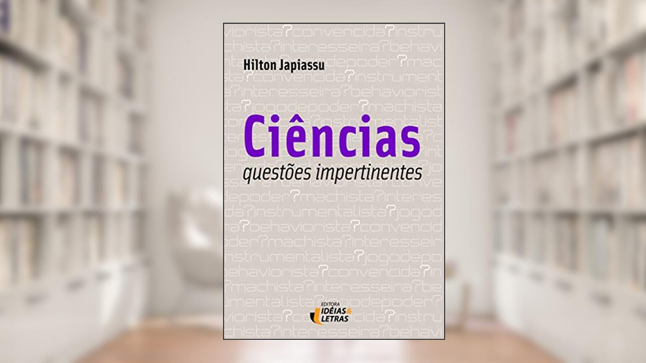 Capa de Ciência, Questões Impertinentes, do autor Hilton Japiassu