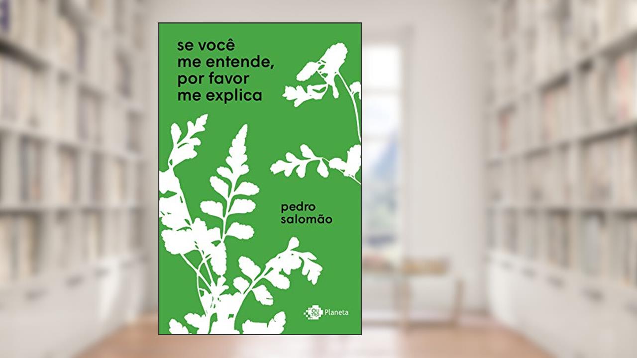 Capa de Se você me entende, por favor me explica, do autor Pedro Salomão