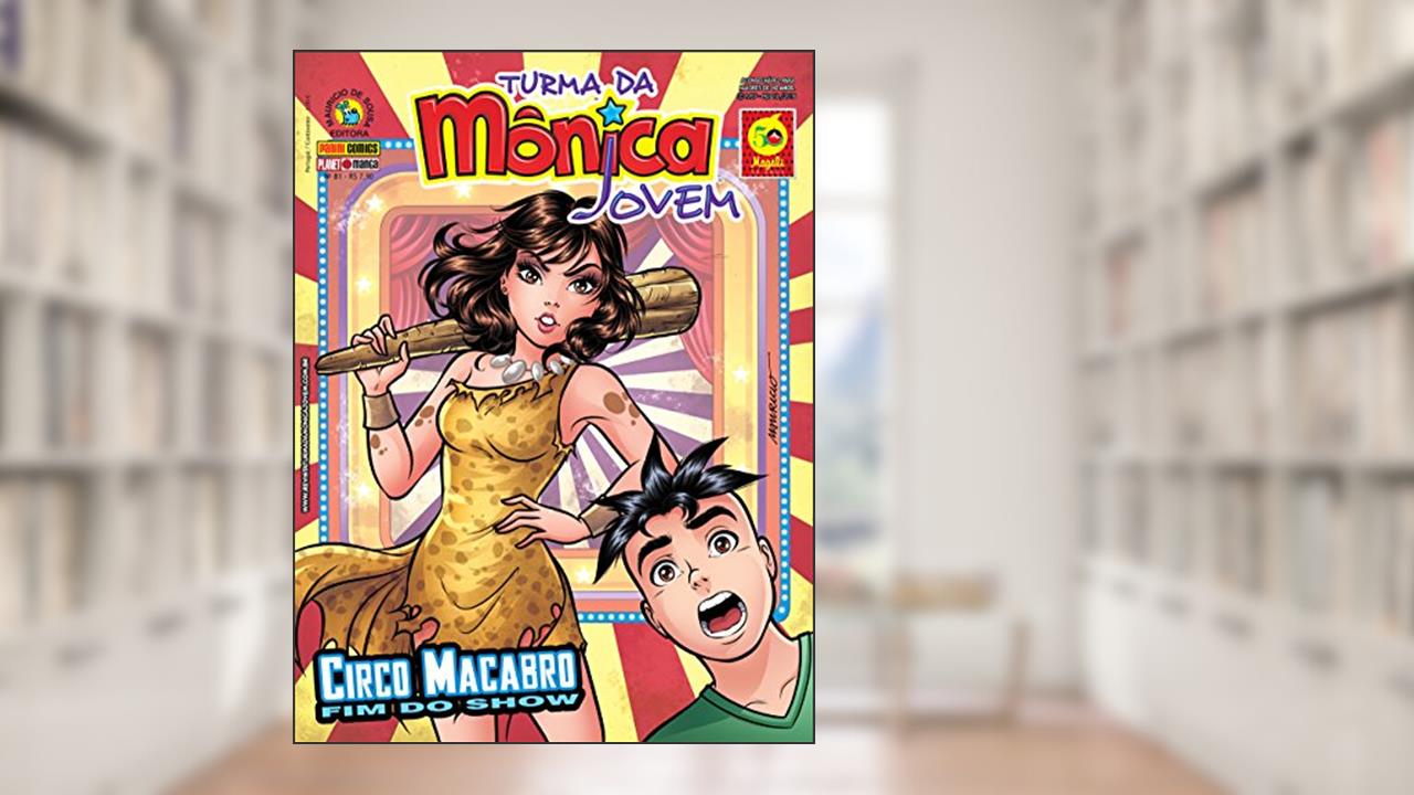 Capa de Turma da Mônica Jovem. Mangá - Volume 81, do autor Mauricio de Sousa