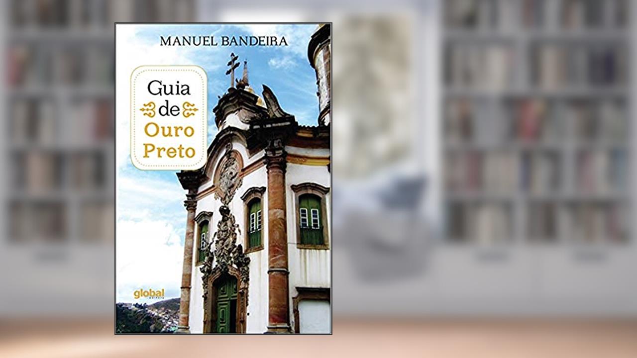 Capa de Guia de ouro preto, do autor Manuel Bandeira