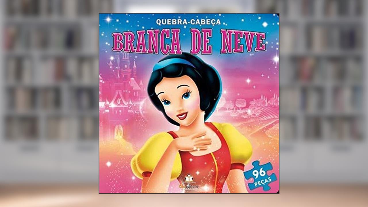Capa de Livro Quebra-Cabeça Grande. Branca de Neve, do autor Cristina Klein