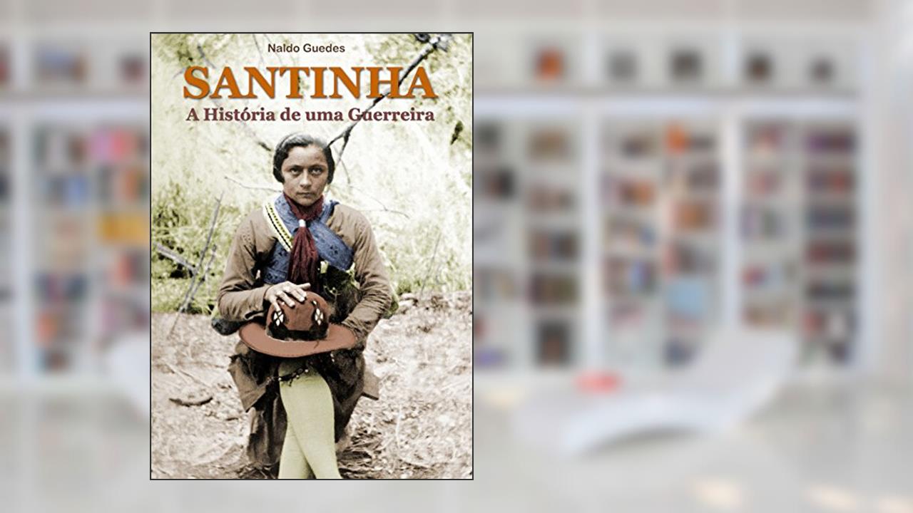 Capa de Santinha: A História de uma Guerreira, do autor Naldo Guedes