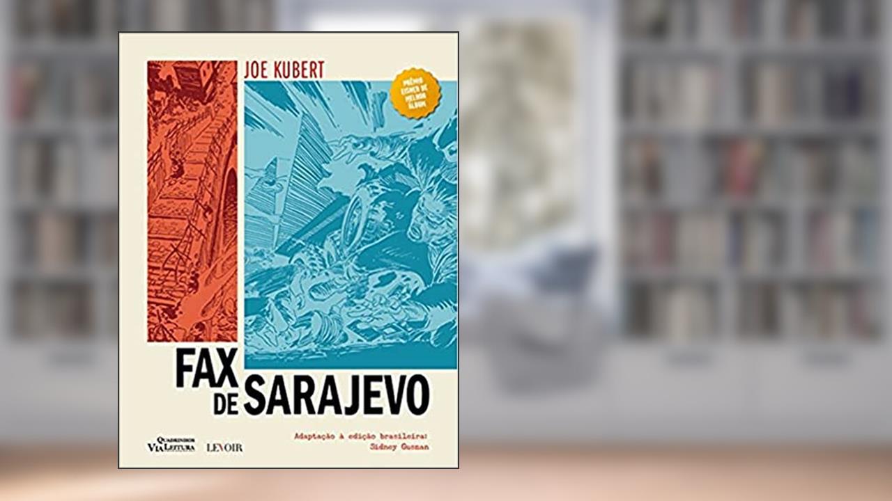 Capa de Fax de Sarajevo, do autor Joe Kubert