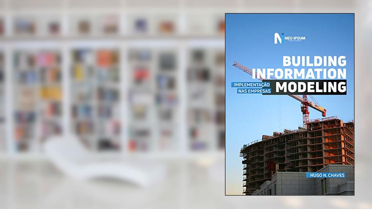 Capa de Implementação de BIM nas empresas, do autor Hugo Chaves