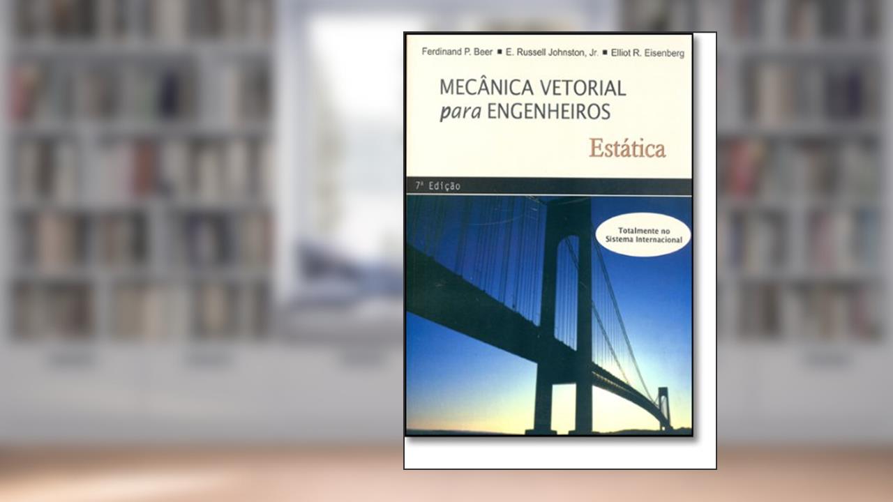 Capa de Mecanica Vetorial P/ Eng.:Estatica 7Ed. *, do autor Johnston Beer