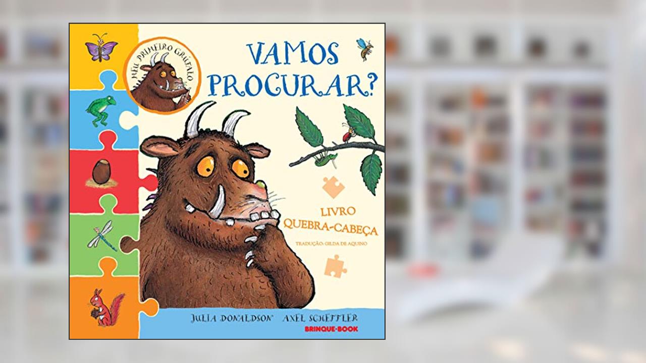 Capa de Meu primeiro Grúfalo: Vamos procurar?, do autor Julia Donaldson