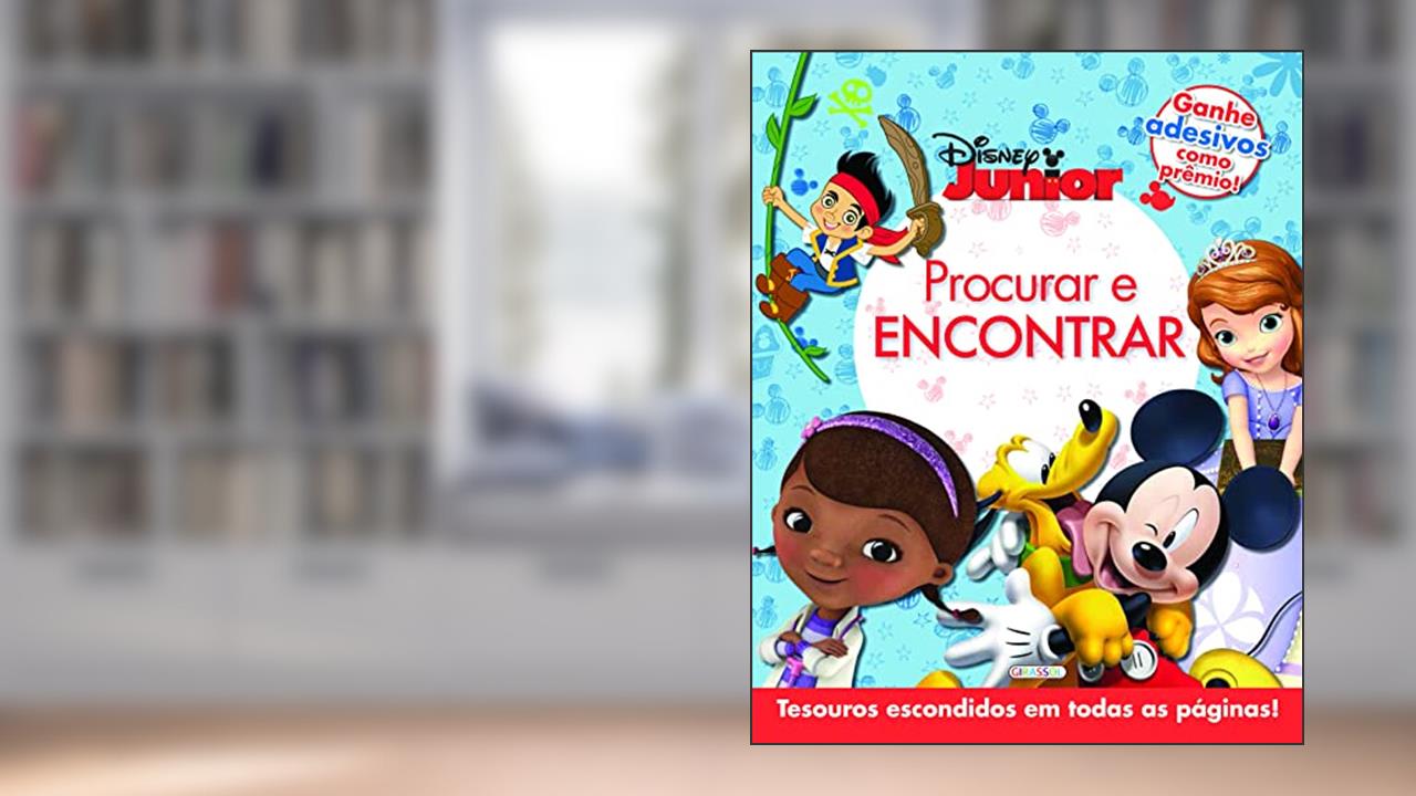 Capa de Disney - procurar e encontrar - Disney Júnior, do autor Disney Book Group