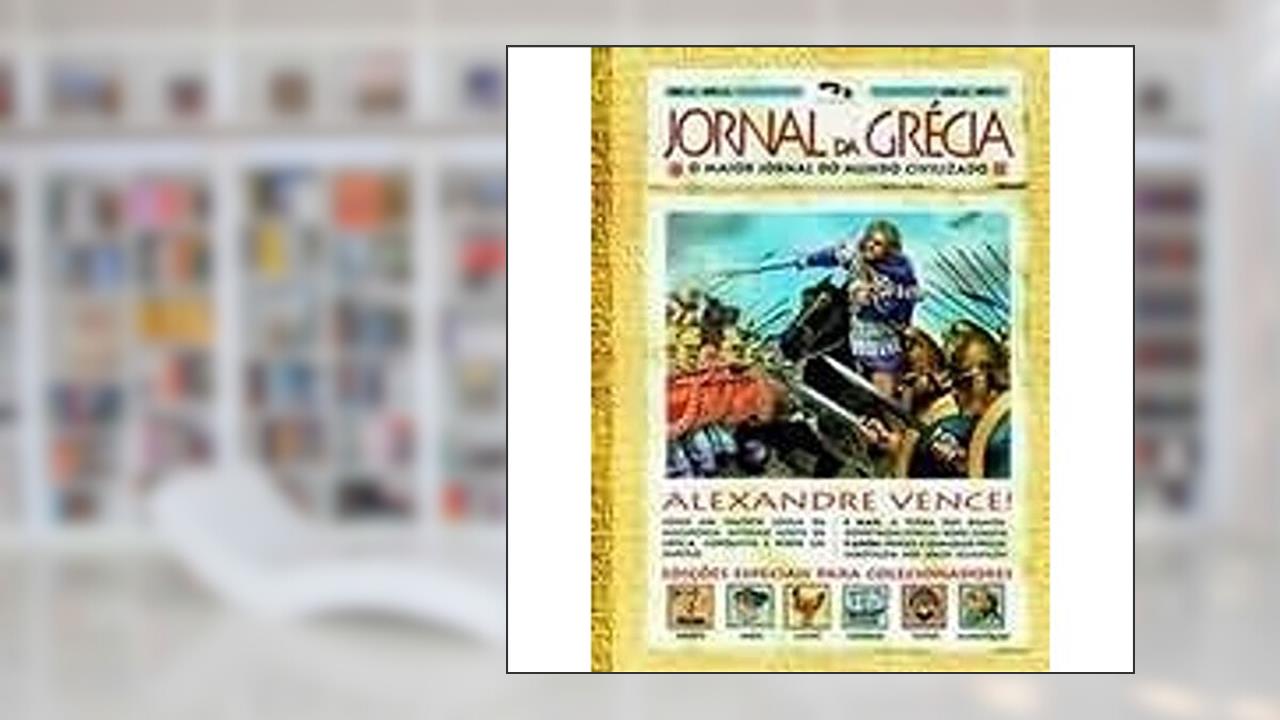 Capa de Jornal da Grécia, do autor Anton Powell