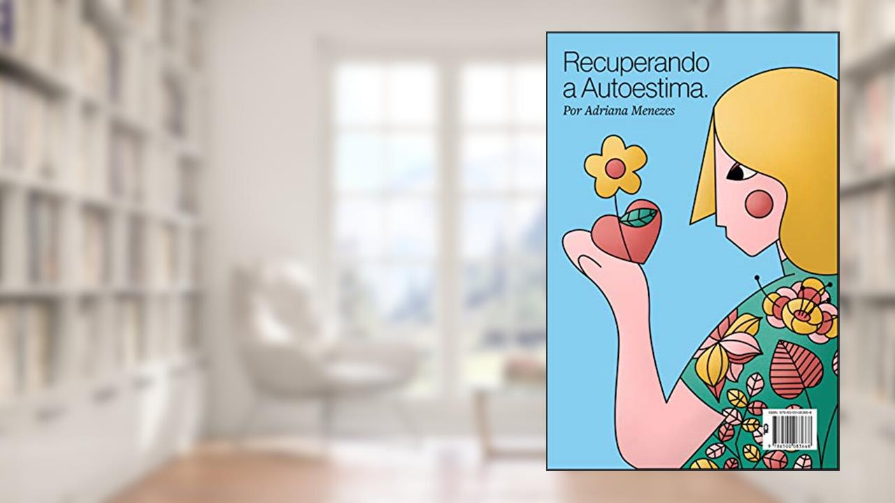Capa de Recuperando a Autoestima, do autor Adriana Menezes da Costa