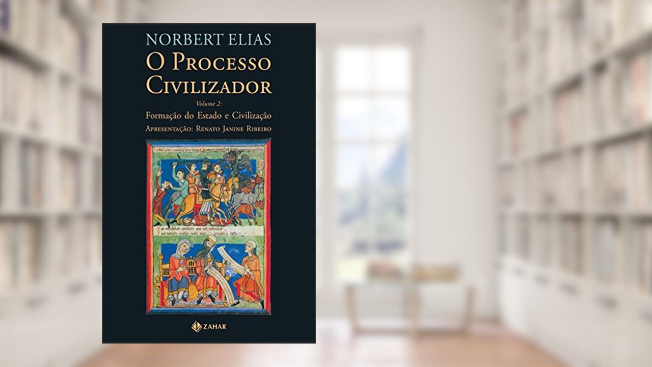 Capa de O Processo Civilizador 2: Formação do Estado e Civilização, do autor Norbert Elias