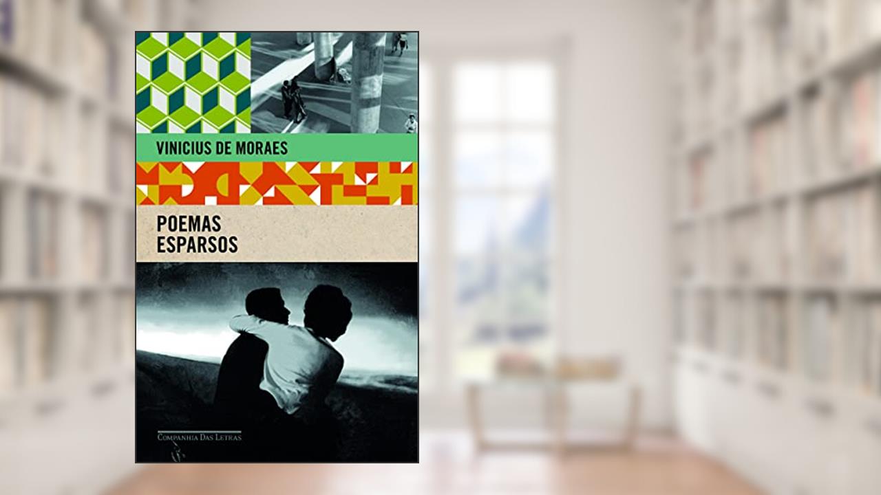 Capa de Poemas esparsos, do autor Vinicius de Moraes