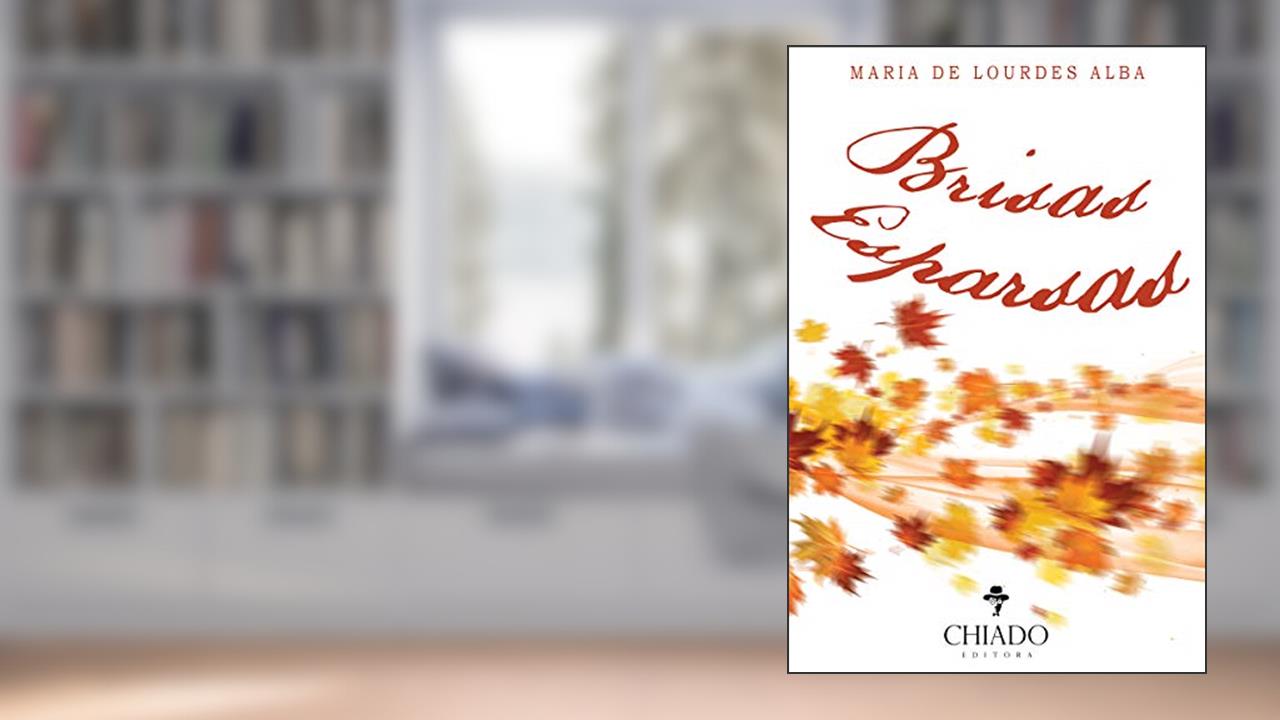 Capa de Brisas Esparsas, do autor Maria de Lourdes Alba