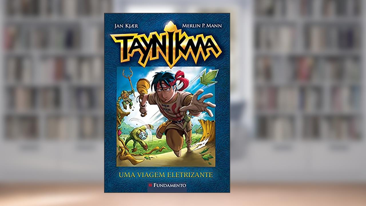Capa de Taynikma. 1. Uma Viagem Eletrizante, do autor Jan Kjaer