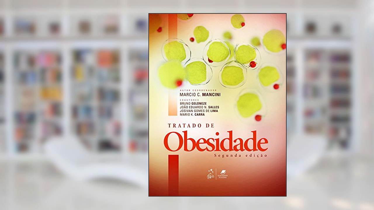 Capa de Tratado de Obesidade, do autor Marcio Mancini