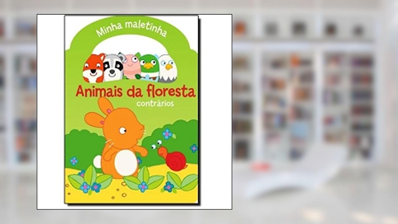 Capa de Animais da floresta : Minha maletinha, do autor Yoyo Books