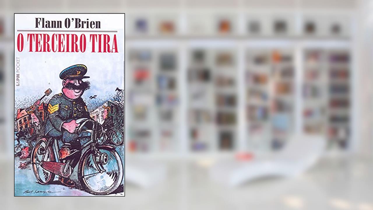 Capa de O Terceiro Tira, do autor Flann Obrien