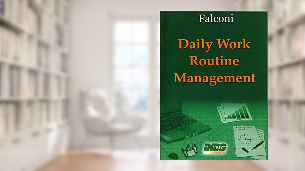 Capa de Daily Work Routine Management, do autor Vicente Falconi Campos