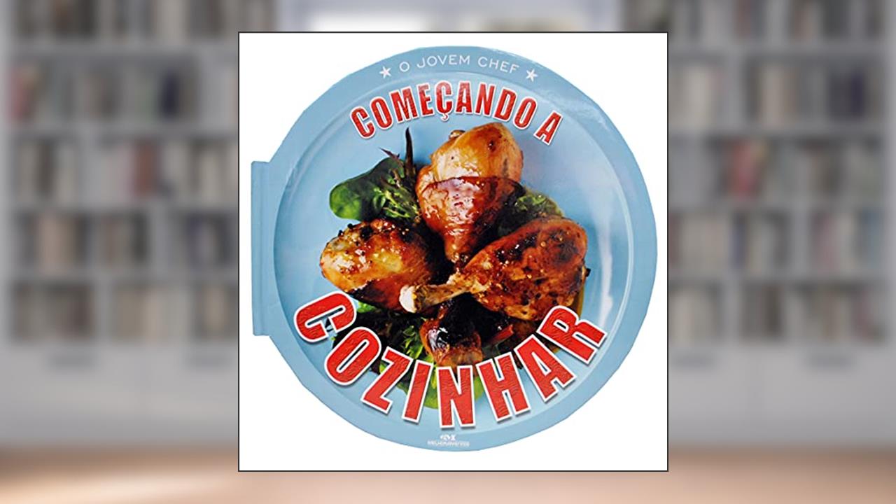 Capa de O jovem chef: Começando a cozinhar, do autor Melhoramentos