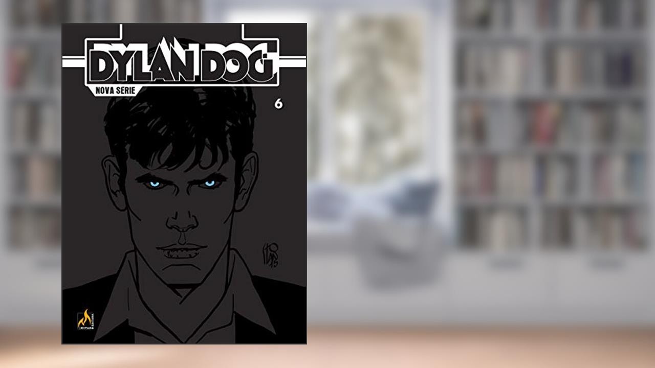 Capa de Dylan Dog Nova Série - volume 06: Na fumaça da batalha, do autor Angelo Stano