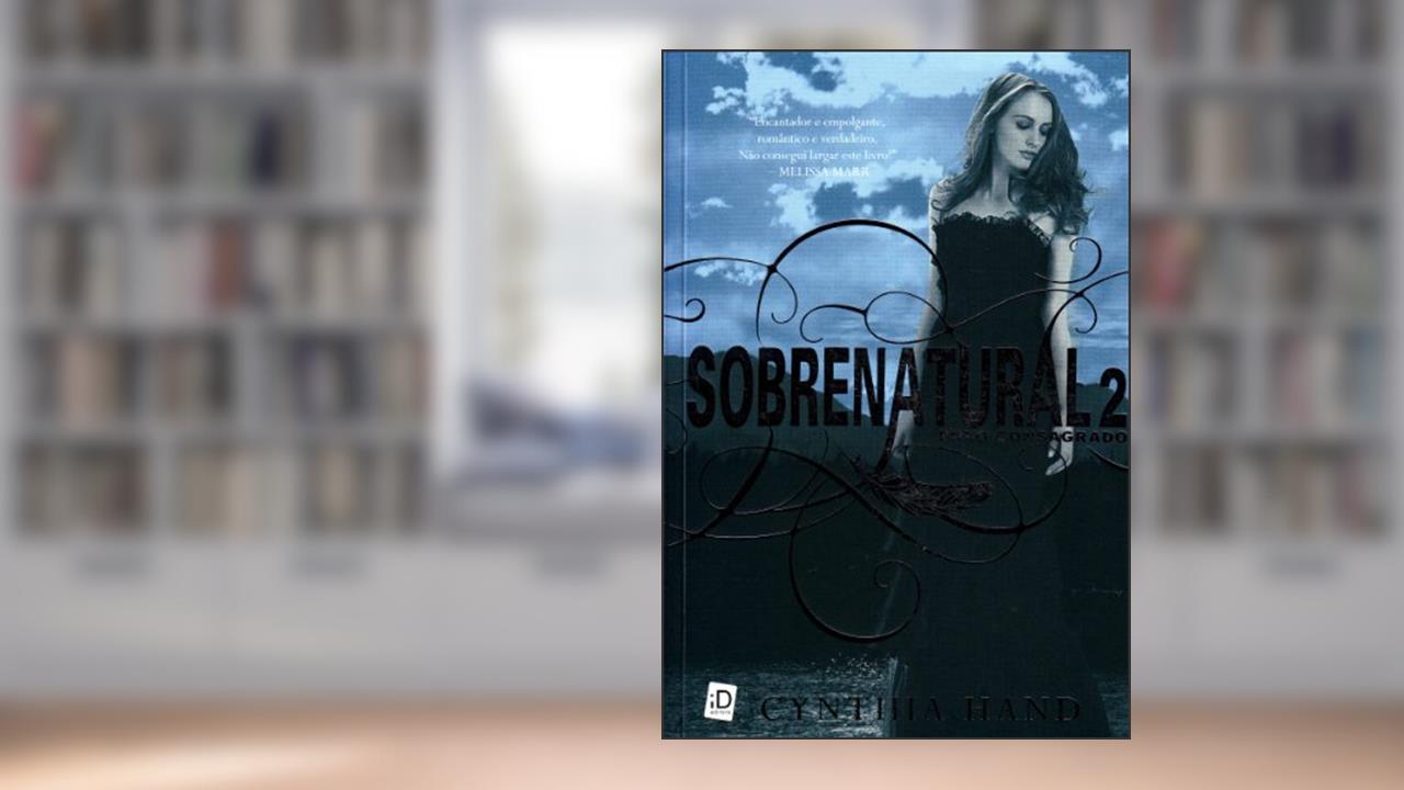 Capa de Solo Consagrado - Volume 2. Série Sobrenatural, do autor Cynthia Hand