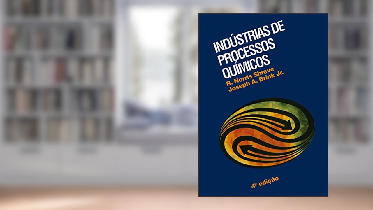 Capa de Indústrias de Processos Químicos, do autor Shreve