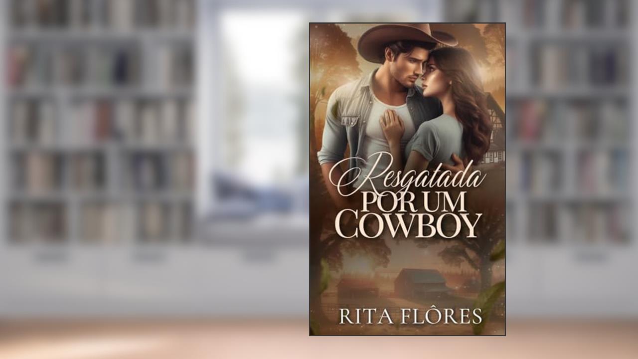 Capa de Resgatada por um cowboy, do autor Rita Flôres