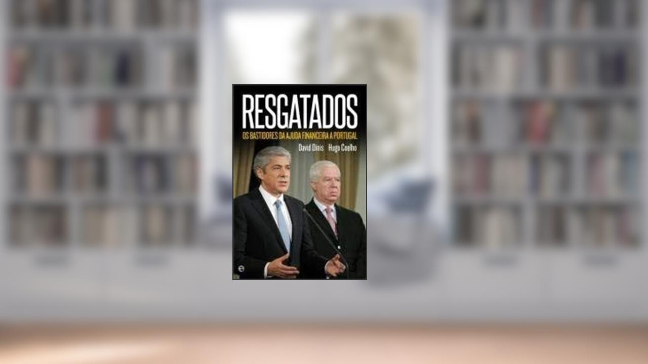Capa de Resgatados, do autor David Dinis; Hugo Filipe Coelho