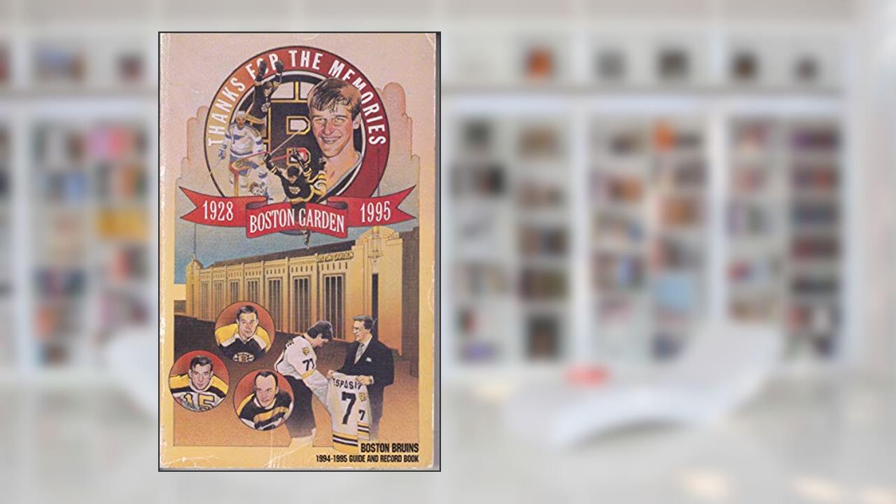 Capa de Boston Bruins Guide and Record Book 1994-1995, do autor Heidi Holland