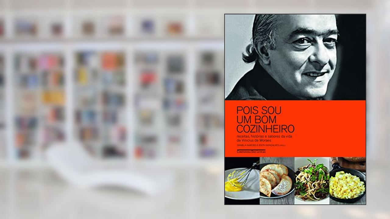 Capa de Pois sou um bom cozinheiro, do autor Vinicius de Moraes