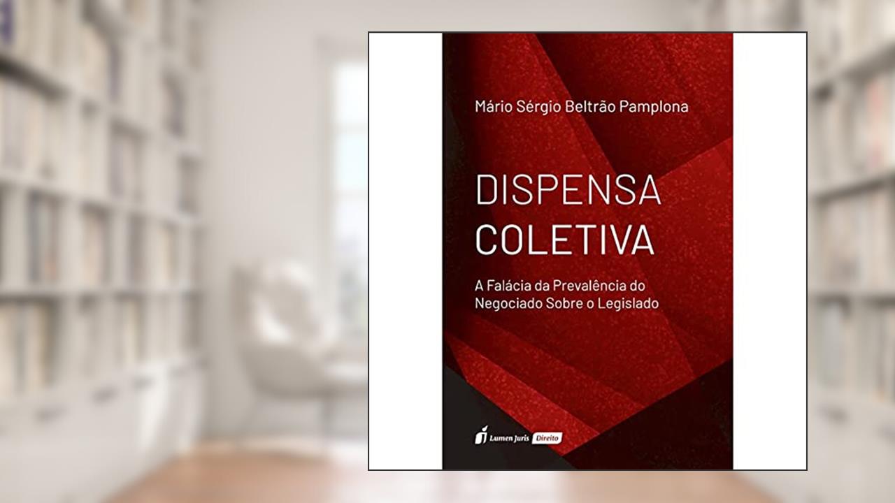 Capa de Dispensa Coletiva. 2018, do autor Mário Sérgio Beltrão Pamplona