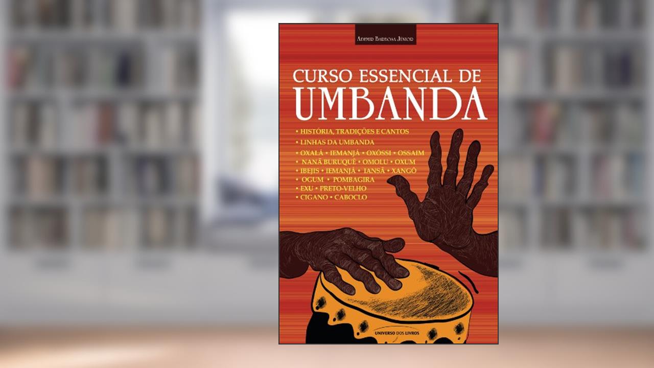 Capa de Curso essencial de Umbanda, do autor Ademir Barbosa Júnior