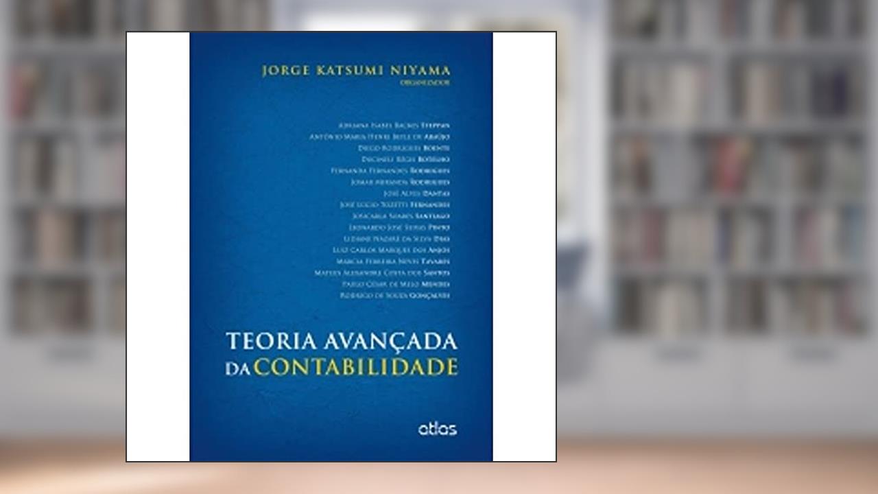 Capa de Teoria Avançada Da Contabilidade, do autor Jorge Katsumi Niyama