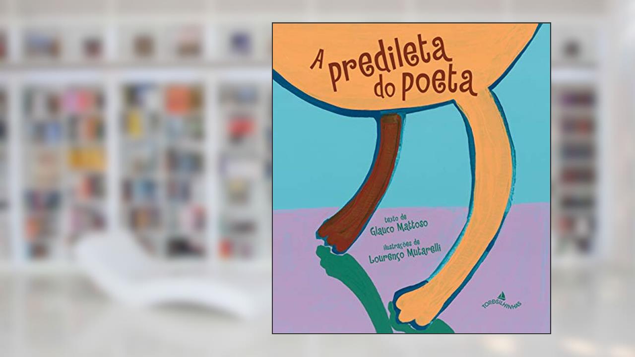 Capa de A Predileta do Poeta, do autor Glauco Mattoso