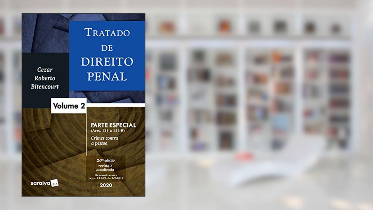 Capa de Tratado de Direito Penal - Vol. 2 - Parte especial - 20ª edição de 2020: Volume 2, do autor Cezar Roberto Bitencourt
