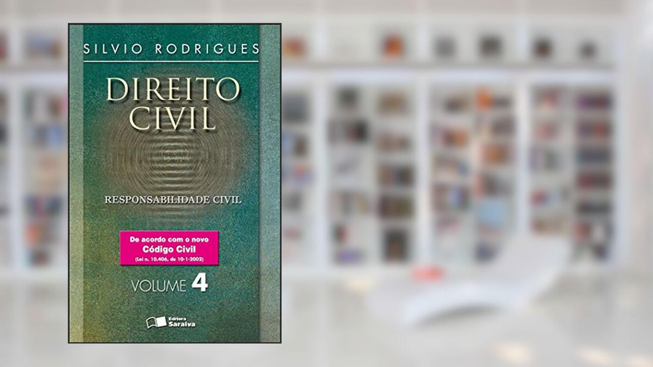 Capa de Direito Civil: Responsabilidade Civil - 20ª Edição 2007, do autor Silvio Rodrigues